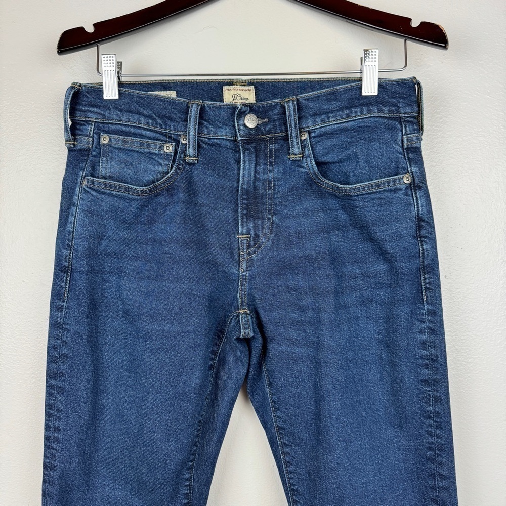 J. Crew Men's 484 Slim Fit Tapered Leg Stretch Jeans Size 29x32 - Picture 3 of 8